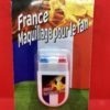 Maquillage pour fan de l'équipe de France de football