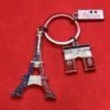 Porte clés Tour Eiffel et Arc de Triomphe