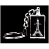 Porte clés verre Tour Eiffel