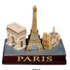 Monuments de Paris résine