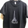 T shirt Tour Eiffel Paris brodé