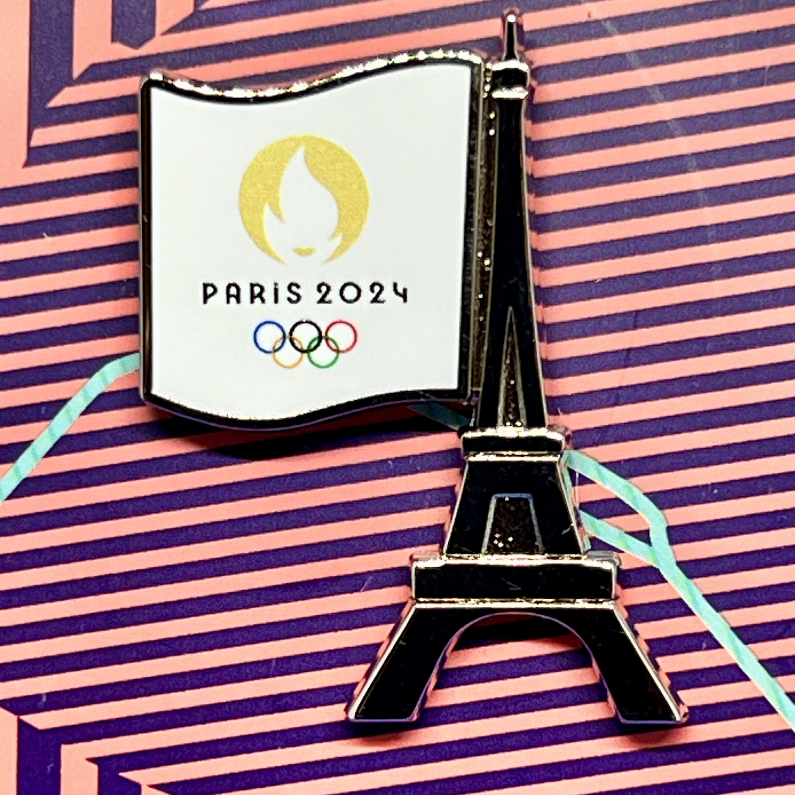 PIN JEUX OLYMPIQUES PARIS 2024 TOUR EIFFEL