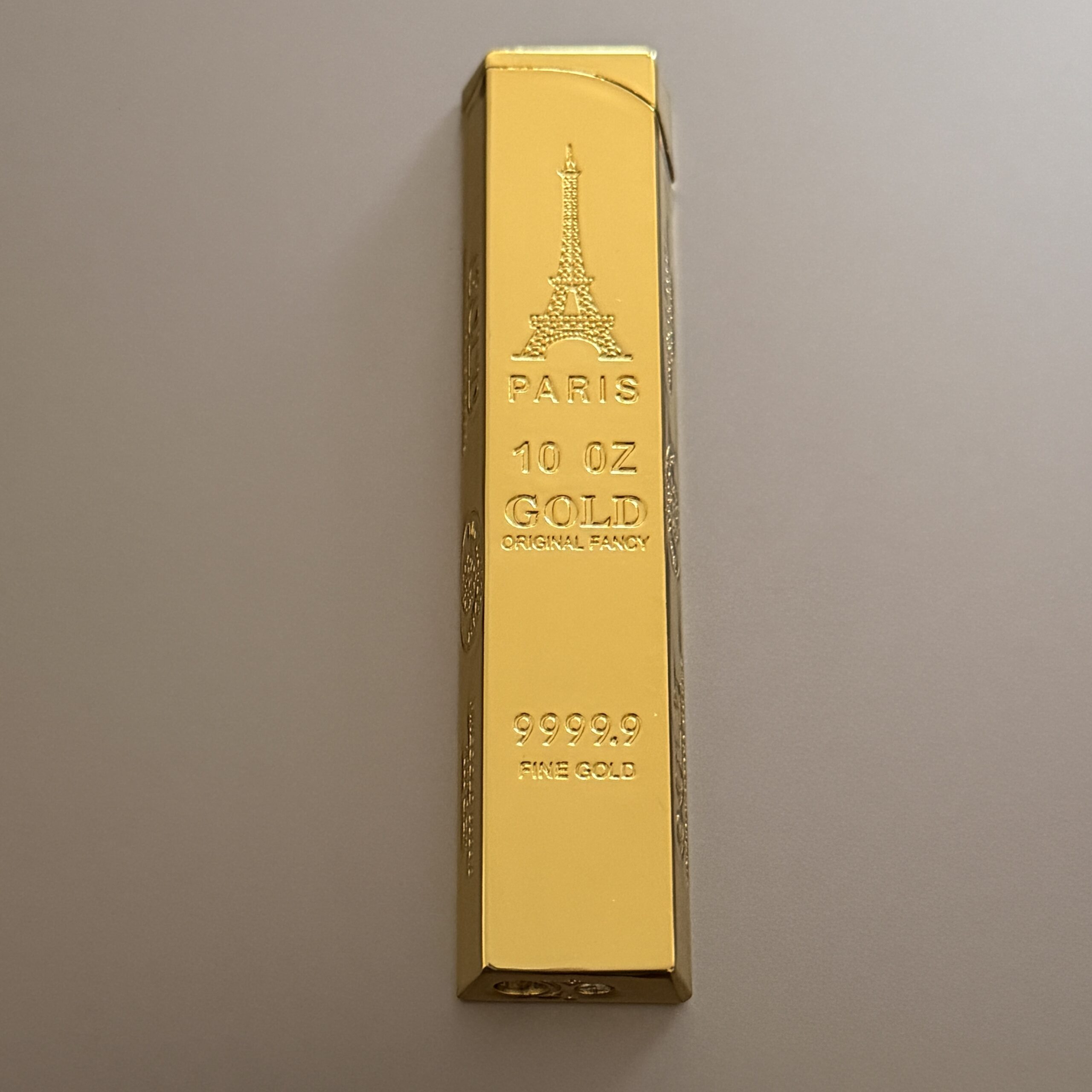 Briquet lingot or paris