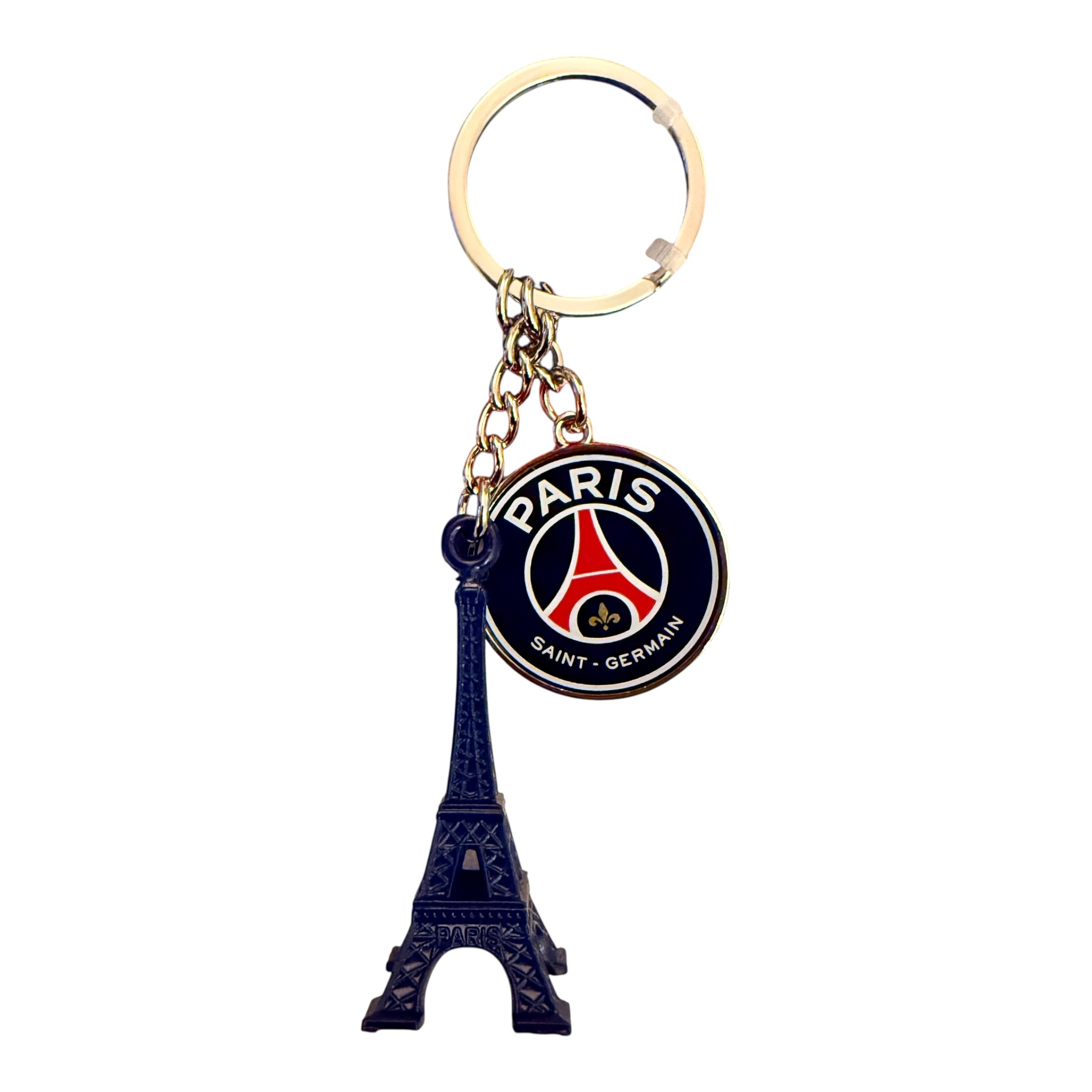 Porte clés Tour Eiffel + Logo PSG