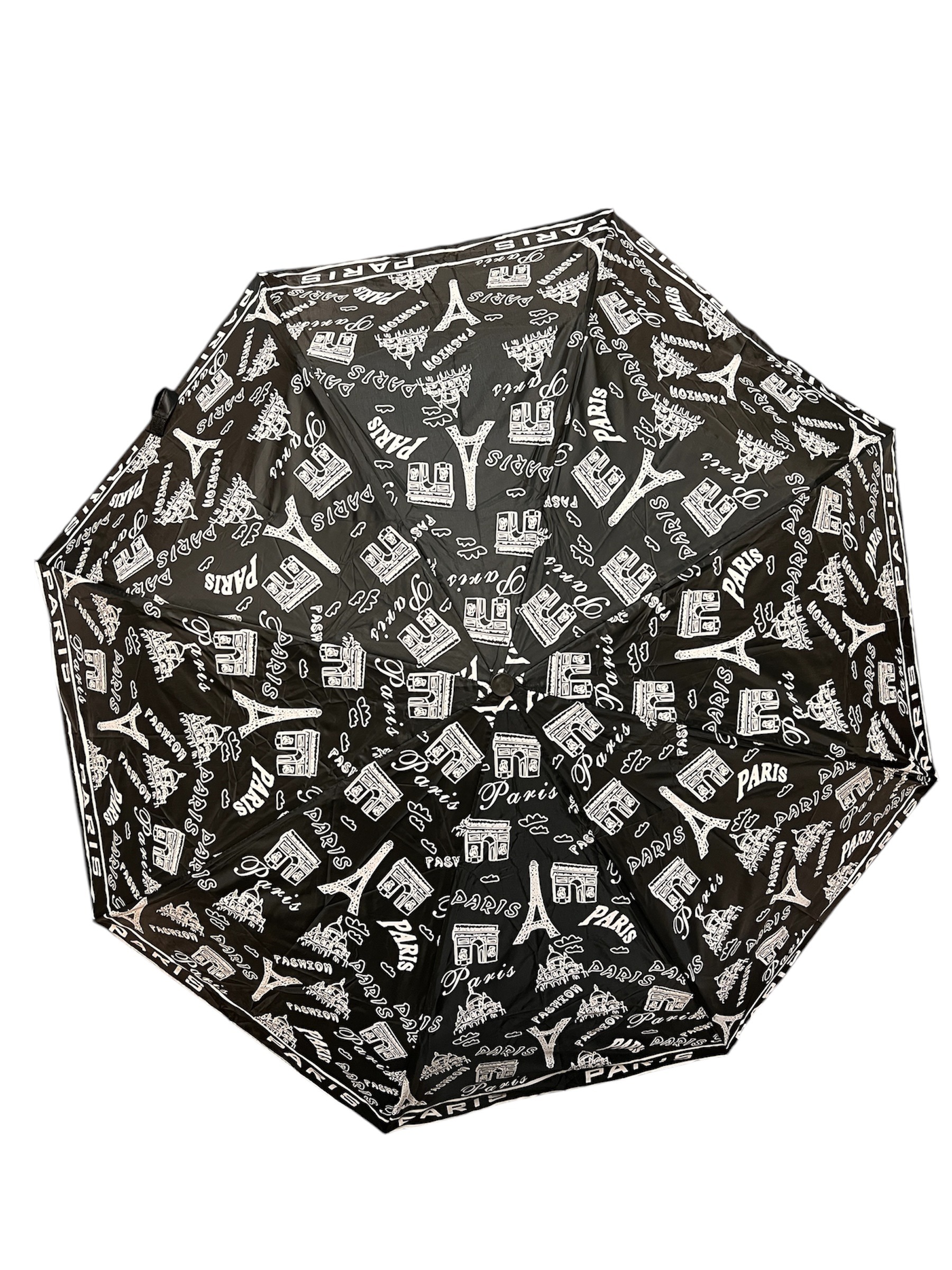 parapluie noir monuments de Paris