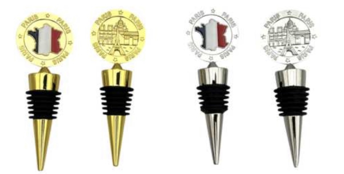 bouchon en métal pour bouteille de vin