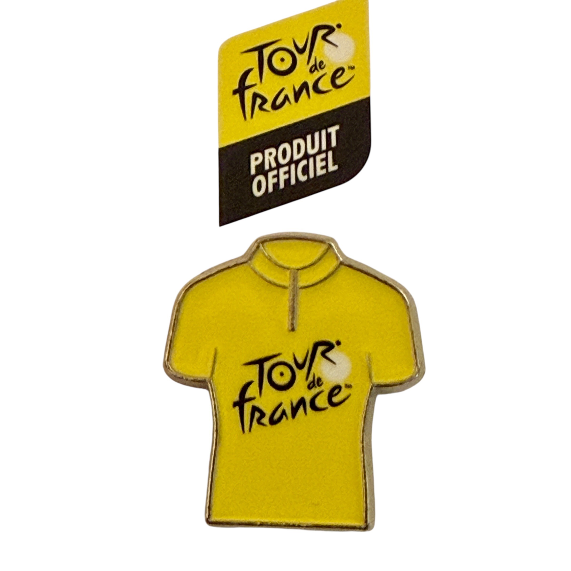 Pin's maillot jaune cycliste Tour de France