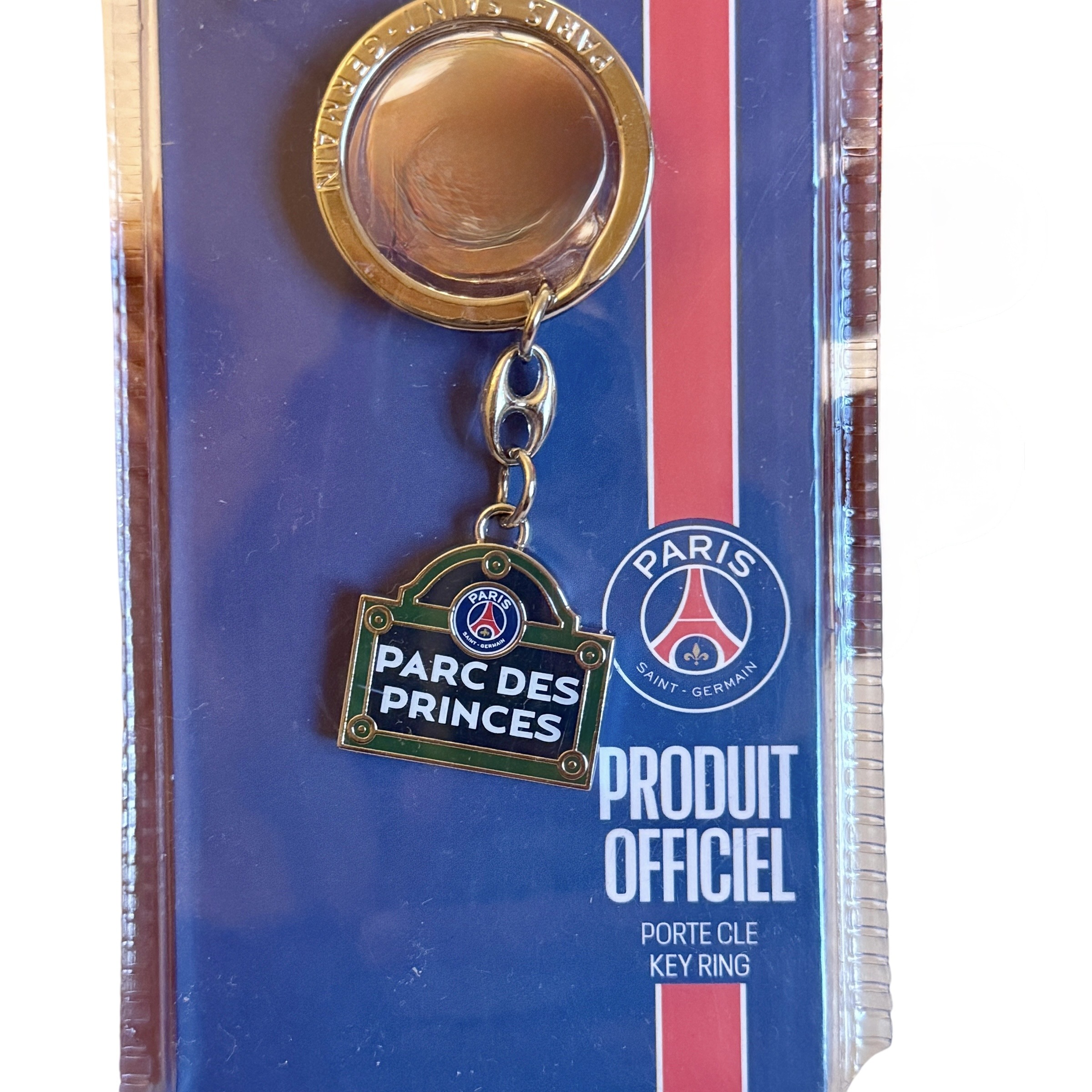 Porte clé plaque de rue Parc des Princes PSG