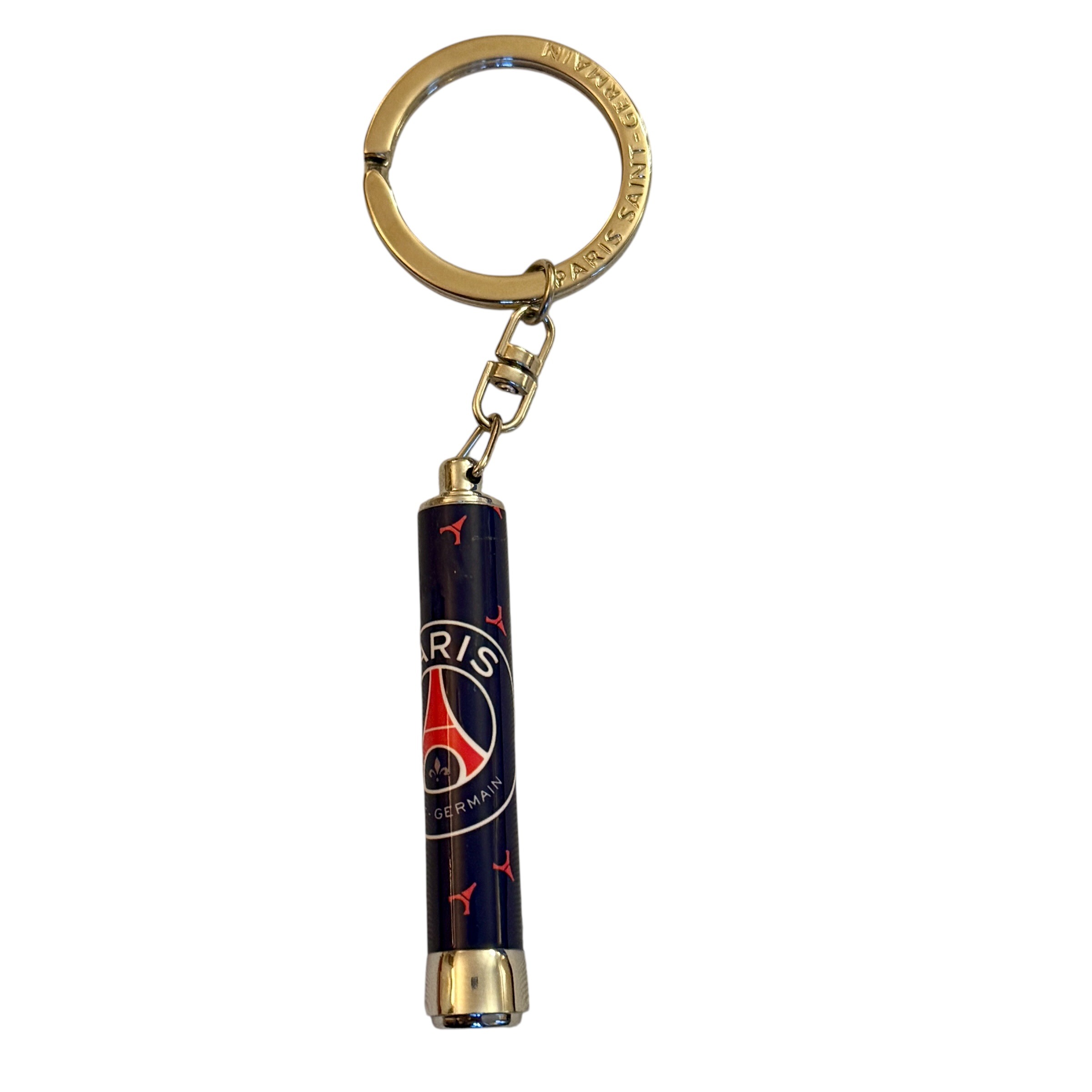 Porte clés lampe logo PSG
