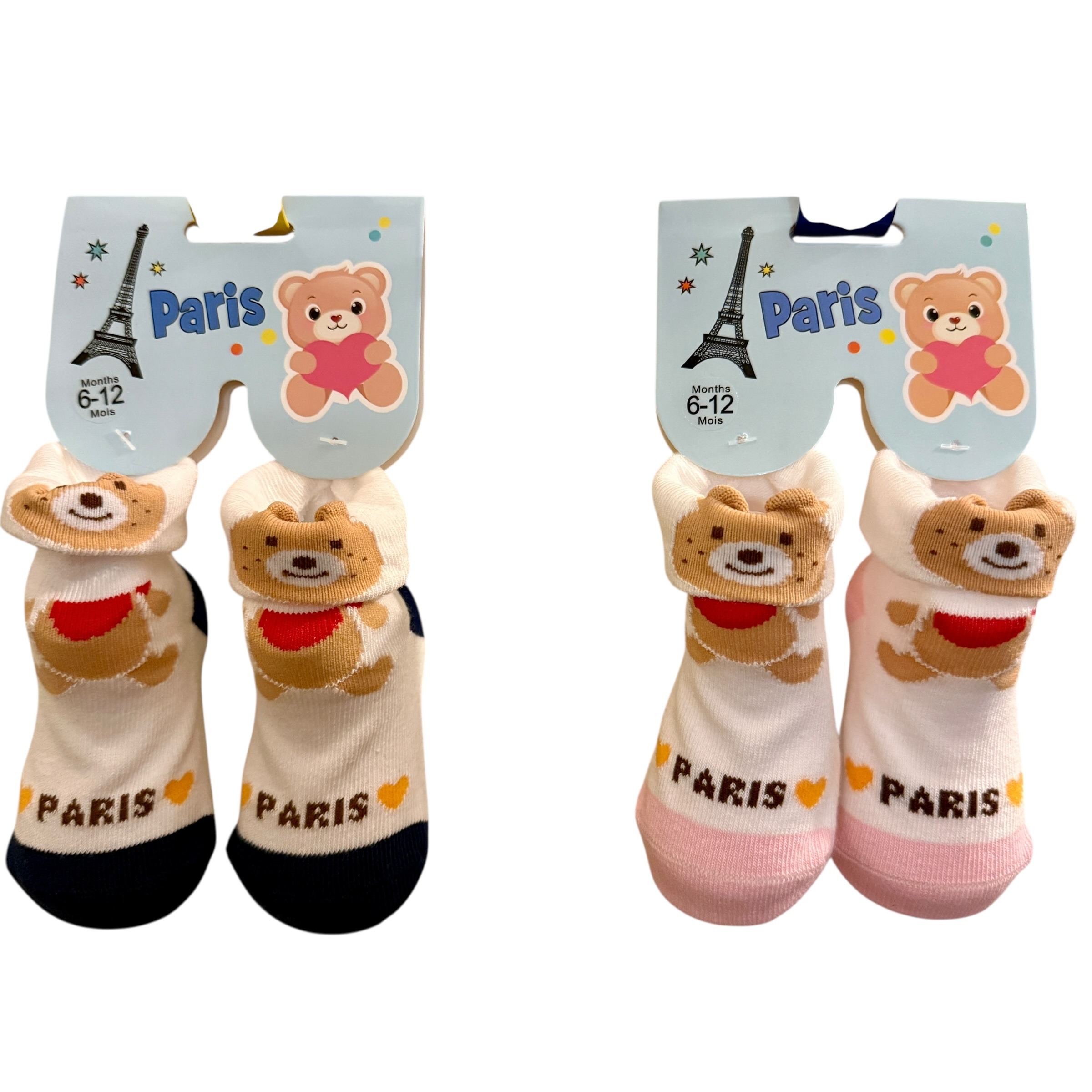 Chausson bébé nounours ourson