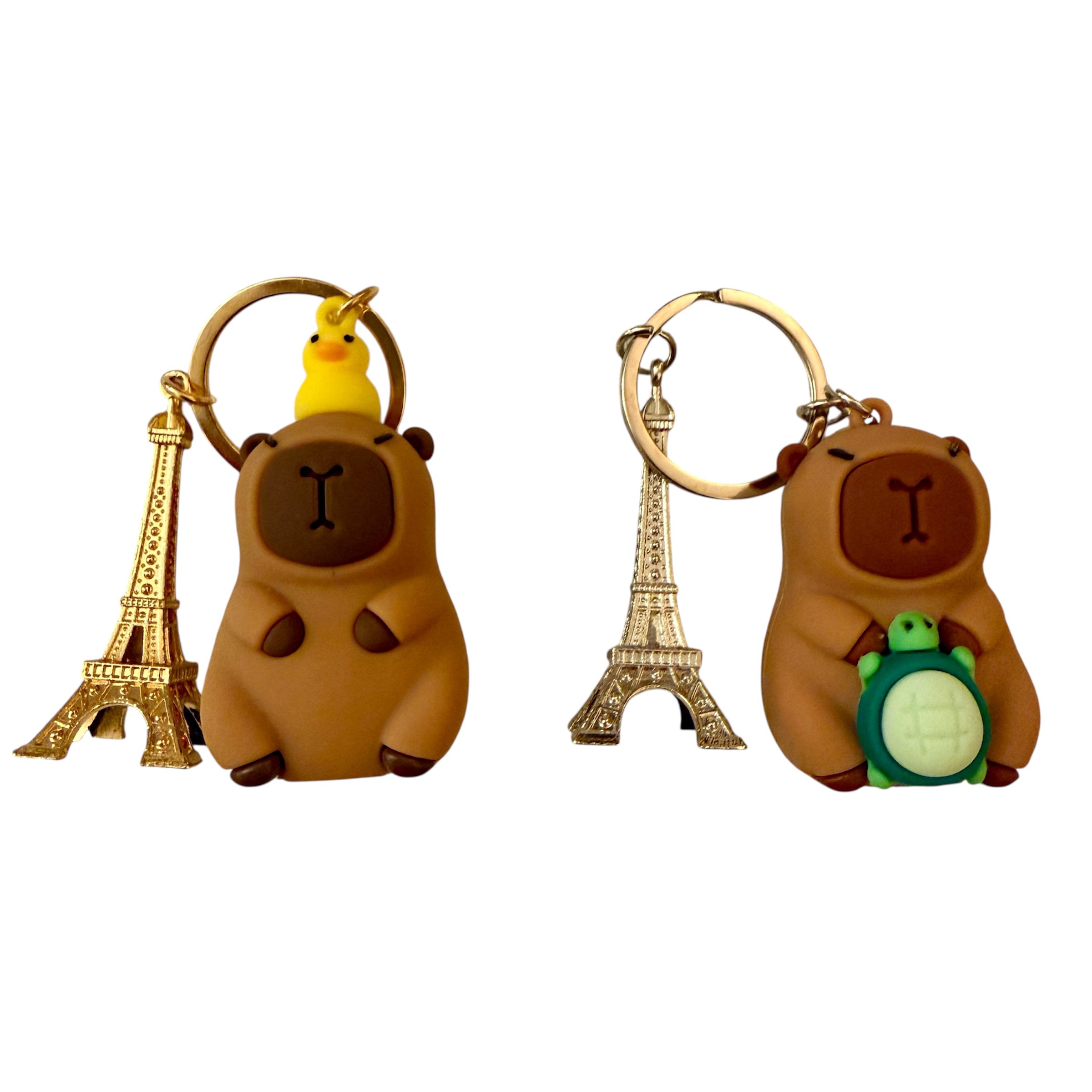 Porte clés Capibara Paris