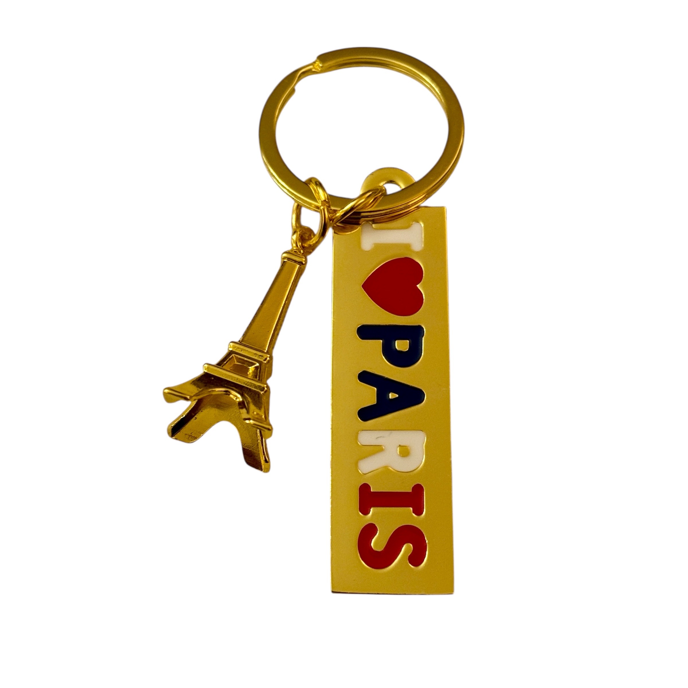 Porte clés lingot d'or Paris