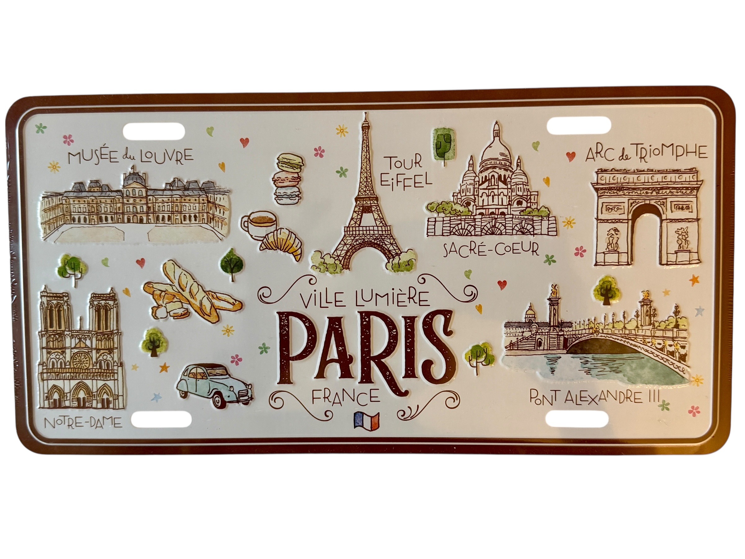 Plaque voiture Paris