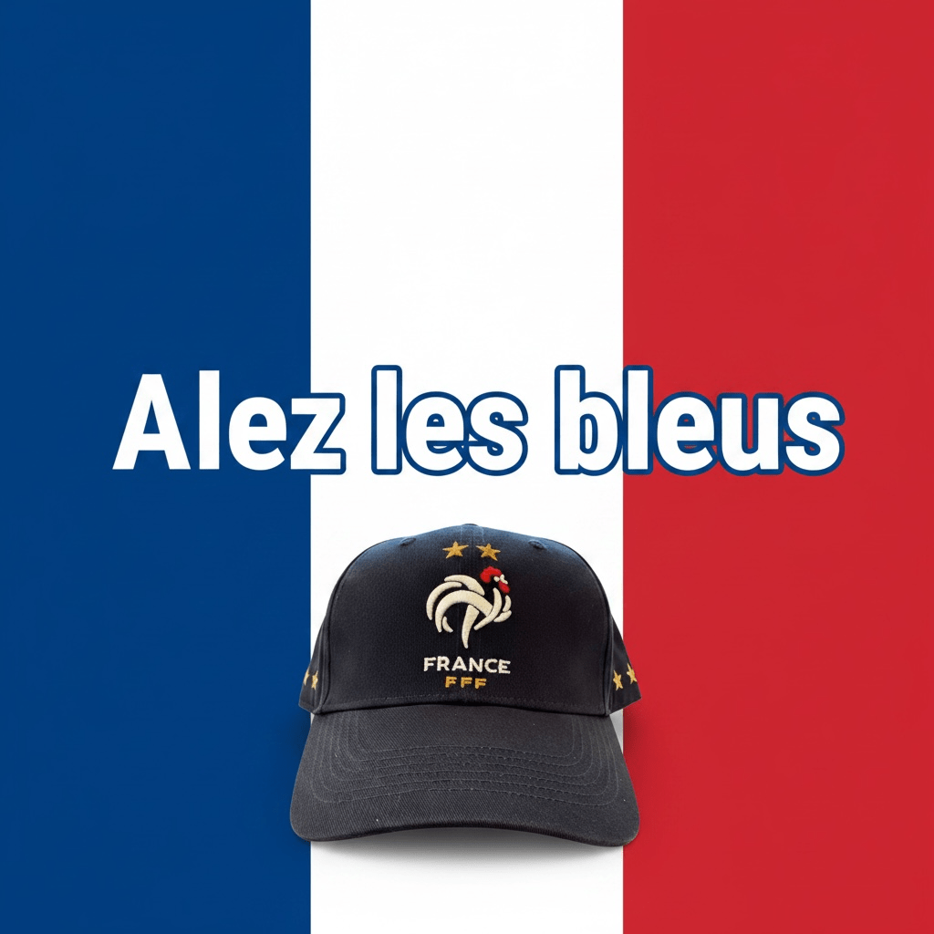 Casquette France coq